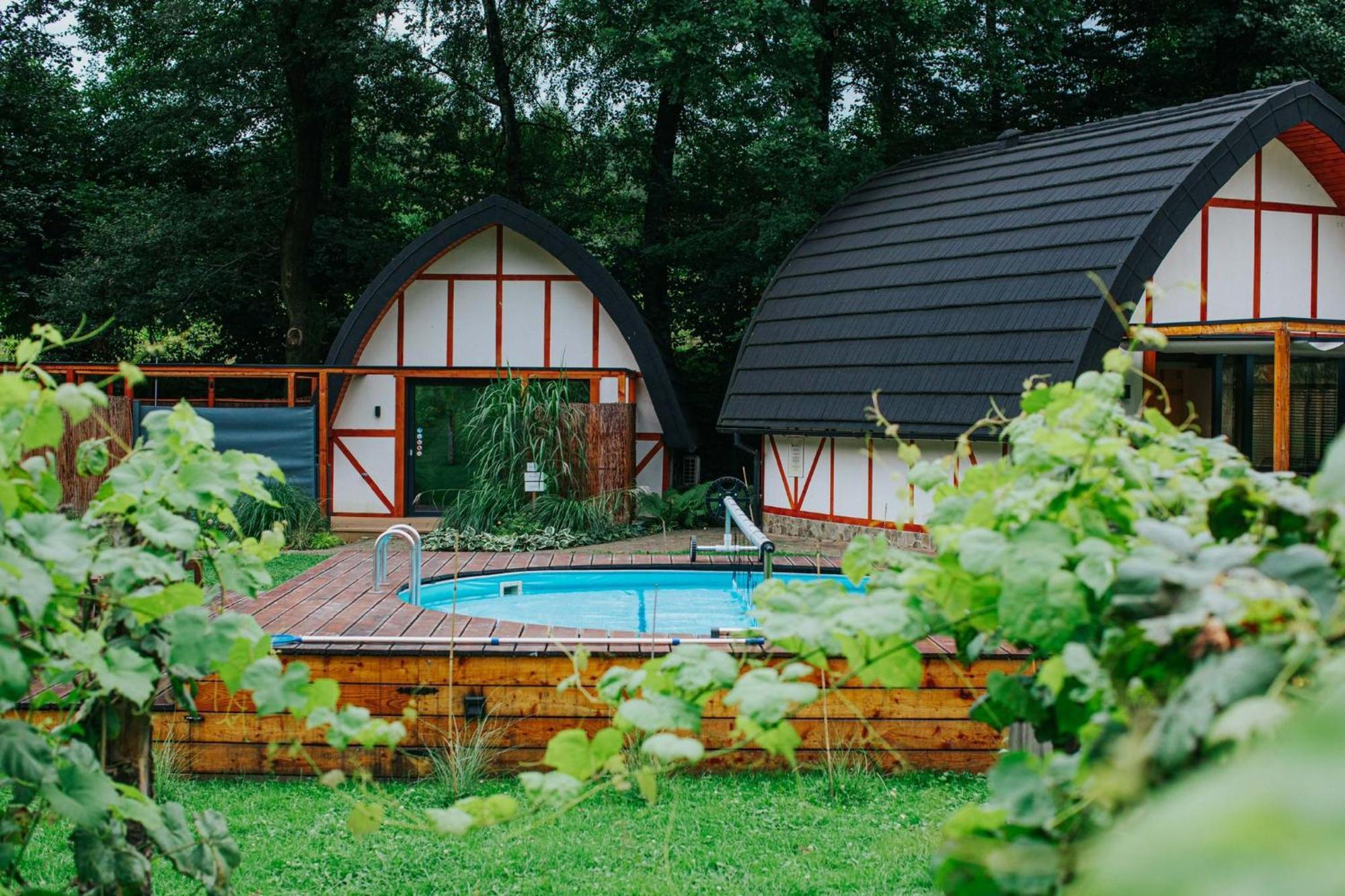 Sen I Wino, Domki Na Winnicy Ze Strefa Spa Zywiec Ngoại thất bức ảnh